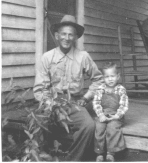 Me and Granddaddy Robert R. Walker