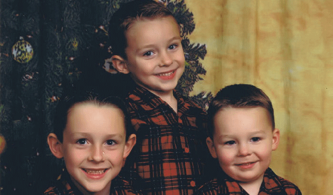 Nathan, Noland and Noah Jessup